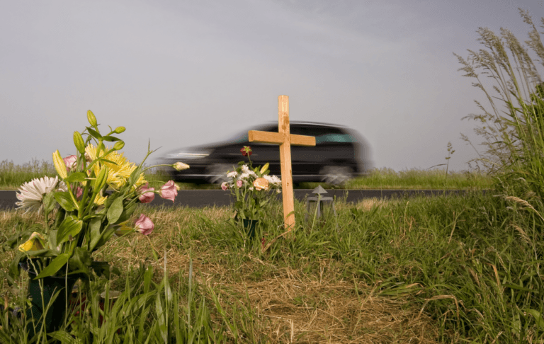 Roadside Grave - Death by Dangerous Driving - Keep Me On The Road - Motoring Offences & Transport Law Solicitors, UK Representation